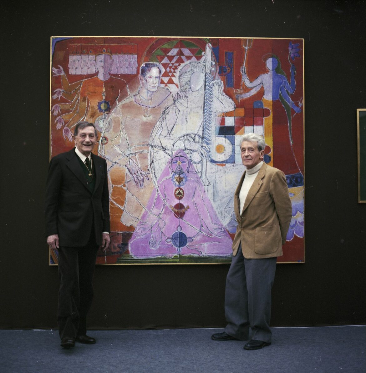 Alain Daniélou and Édouard Mac-Avoy