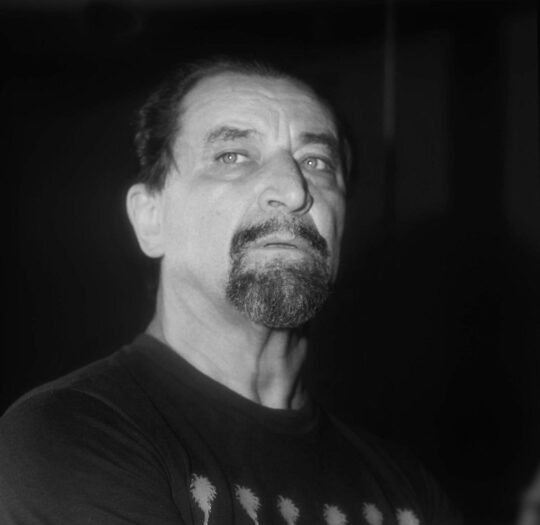 Portrait de Maurice Béjart par Jacques Cloarec Lausanne, 1992